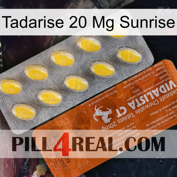 Tadarise 20 Mg Sunrise 42